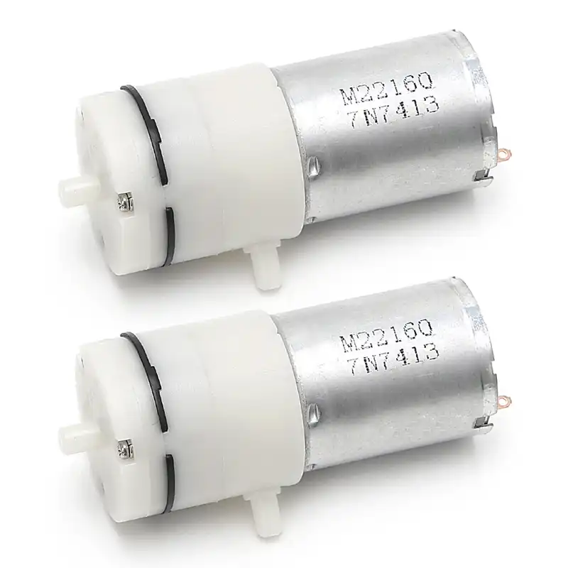 2x 370 Motor 12V Micro Succión De Vacío Bomba de agua sumergible bomba de bajo ruido