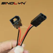SINOLYN Bi-xenon Projector Lens High Low Motor Solenoid Connecting Wiring Cable Male/ Female Headlight Retrofit DIY Accessories