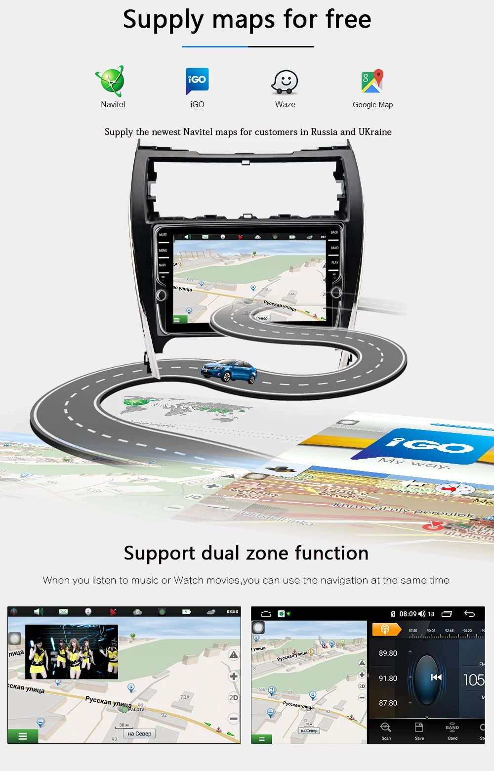 Flash Deal Funrover 8 core android 9.0 car dvd multimedia for Toyota Camry 50 2012 2013 2014 radio gps navigation system navi stereo DSP BT 5