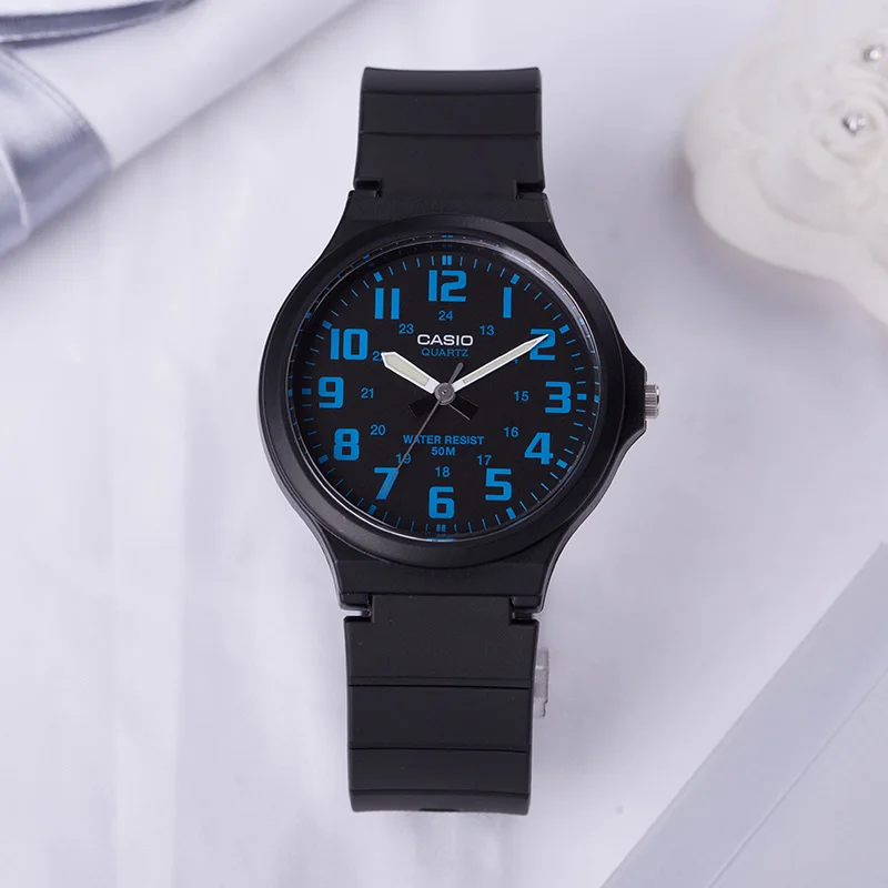 Casio Часы Указатель серии модные кварцевые мужские часы MW-240-2B
