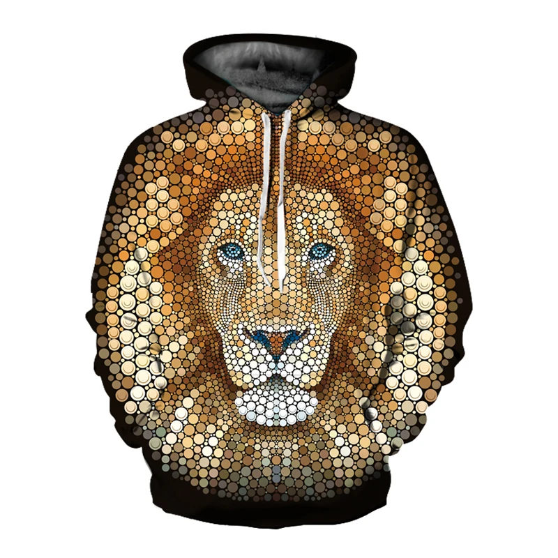 

Newest Dot Teen Wolf 3D Hoodies Sweatshirts Men Women Lion Hoodie with Hat Casual Tracksuits Men Hoodies Sweatshirts Tops