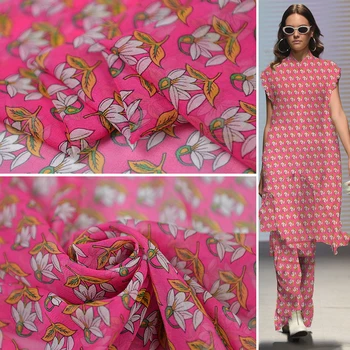 

100% silk cloth silk Jorge dress fabric for spring and summer
