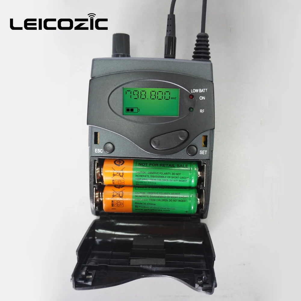 Leicozic BK1038 DSLR Камера съемка интервью запись 1 петличный передатчик 1 Приемник Беспроводная система гида 740-771 МГц