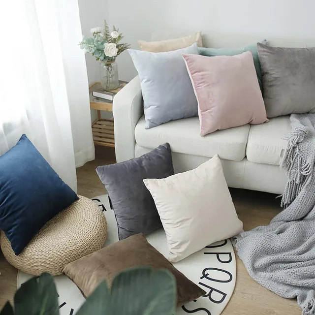 Best Price Simple Throw Pillow Case Geometric Plush Pillow Nordic Cushion Cover For Living Room Sofa Office Chair Cojines 45x45cm Best Price Simple Throw Pillow Case Geometric Plush Pillow Nordic Cushion Cover For Living Room Sofa Office Chair Cojines 45x45cm