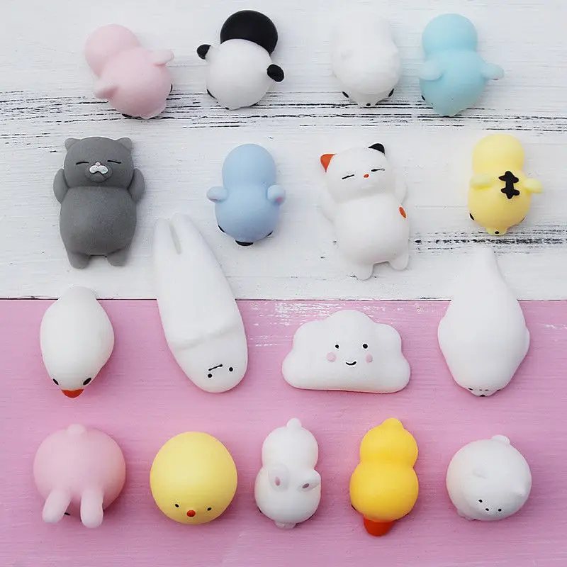 Cute Squishy Phone Case For iPhone X 7 Plus 6 6S 3D Cartoon Animal Cat Seal Sea Lion Toy Soft TPU Silicon Back Cover |
