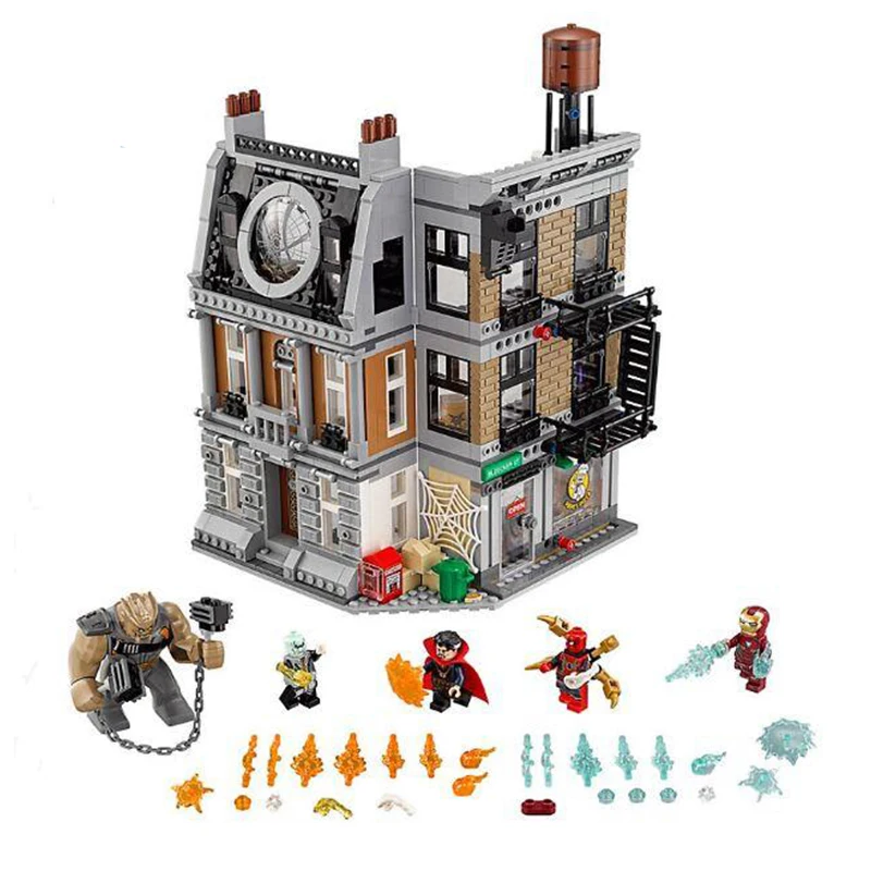 

76108 Super Heroes The Sanctum Sanctorum Showdown Building Blocks Toys for Children Marvels Figures Gift Grinch Christmas