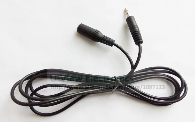 3,5 мм стерео Мужской Женский аудио наушников кабель удлинитель для MP3 MP4 и т. д. 1,5 M/ DHL /100 шт