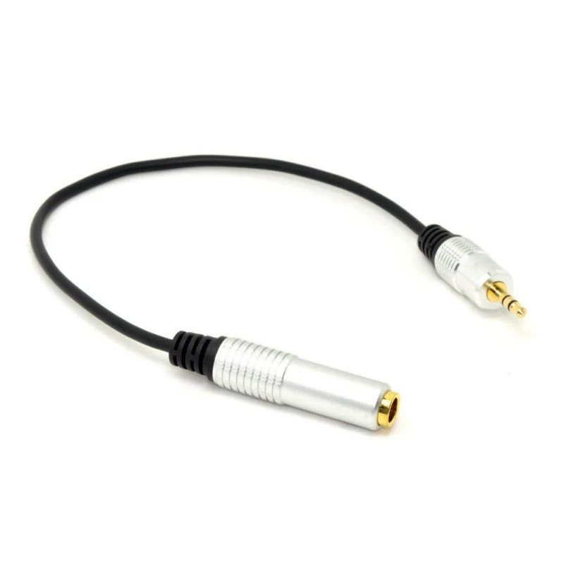 

stereo headphone plug adapter Aux 6.5mm 1/4 Inch Female To 3.5mm 1/8 Inch Male Stereo