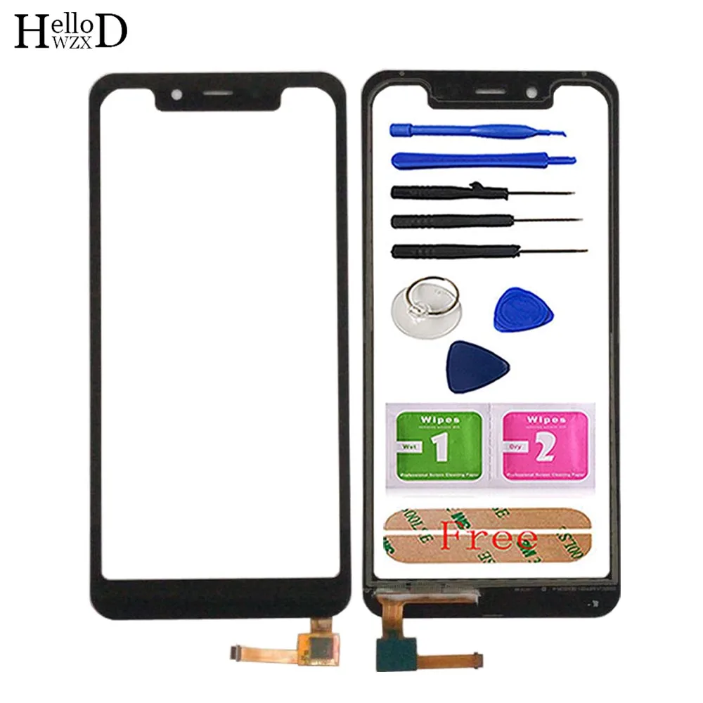 

Mobile Touch Screen For Homtom Z33 Homtom Zoji Z33 TouchScreen Touch Screen Digitizer Panel Lens Sensor Front Glass 5.85'' Tools