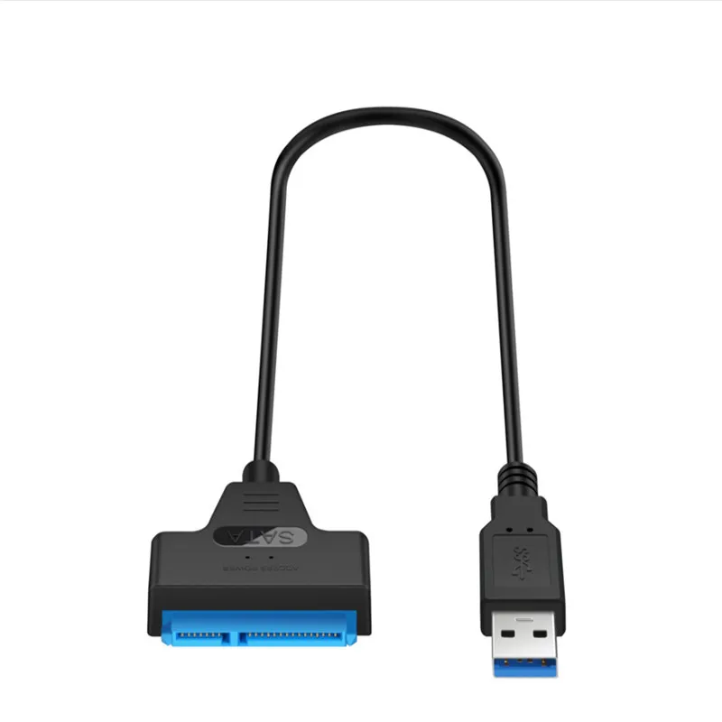 

YCTech USB 3.0 SATA 3 Cable Sata to USB Adapter Up to 6 Gbps Support 2.5 Inches External SSD HDD HardDrive 22 Pin Sata III Cable