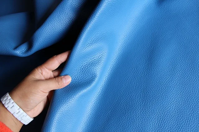 30*30 см синяя тисненая кожа DIY кожа чистый импортный ручной толстый 2 мм
