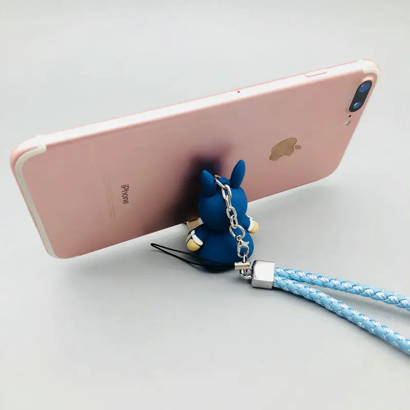 جديد الحبل أحزمة هاتف المحمول عروسة كارتون الدب حامل للمجوهرات المعصم حبل kawaii قلادة الهاتف المحمول شنقا الحبل
