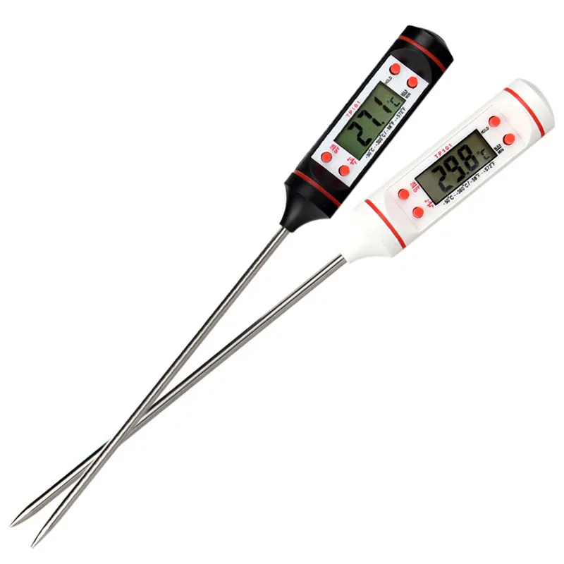 

Water Sensor Digital Baby Bath Thermometer Food Thermometer Stainless Steel High Precision Bath Water Thermometer