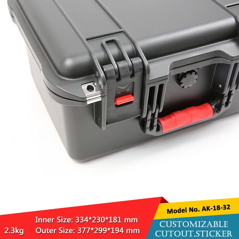 IP67 Plastic Waterproof Tool Box Transparent Hard Equipment Storage Case  (7)
