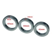Dia 38/41/44/47mm ,9mm thick stainless steel cock ring Metal penis ring steel lock ring metal penis ring