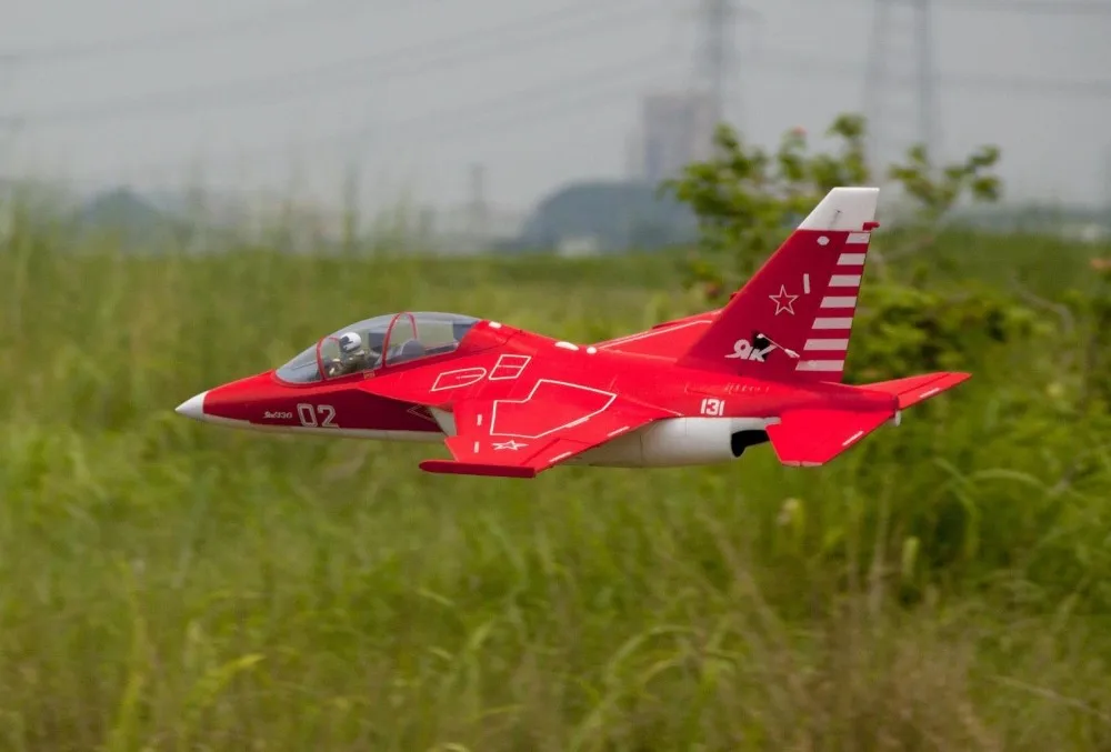 Окончательного Би Yak130 Як-130 70 мм rc реактивный комплект модели самолета и комплект с сервоприводами