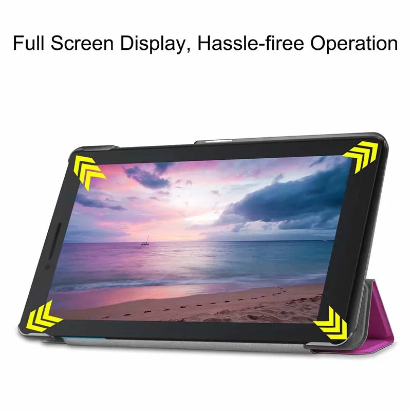 Кожаный чехол с подставкой, элегантный чехол с магнитом для lenovo Tab E8 TB-8304F, чехол для планшета, 10 шт./партия