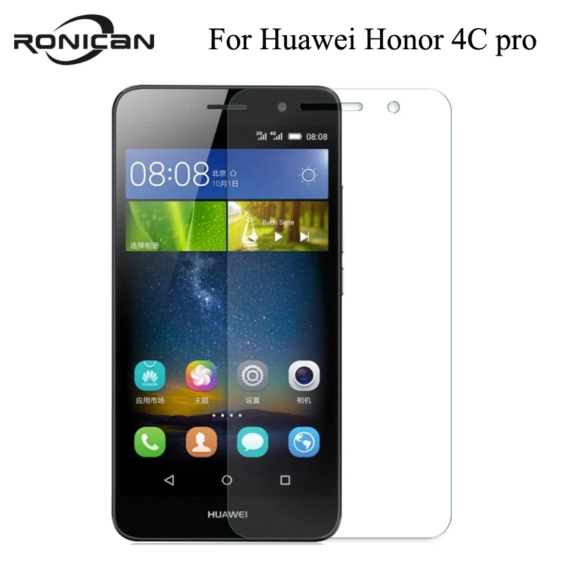 Закаленное стекло RONICAN для Huawei Honor 4C pro ультратонкая Защитная пленка экрана huawei y6 |