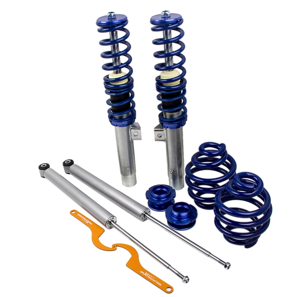 

Adjustable Height COILOVER FOR 98-00 BMW 323i 323Ci SUSPENSION COILOVERS for 330i 330Ci E46 shock absorber Coil Spring Compact