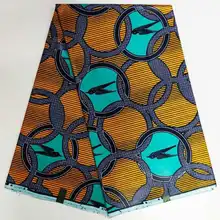 Птица Африканский Воск Принт Анкара ткань для платья Африканский настоящий воск с фабрики печати хлопок Дешевые 6yds/лот