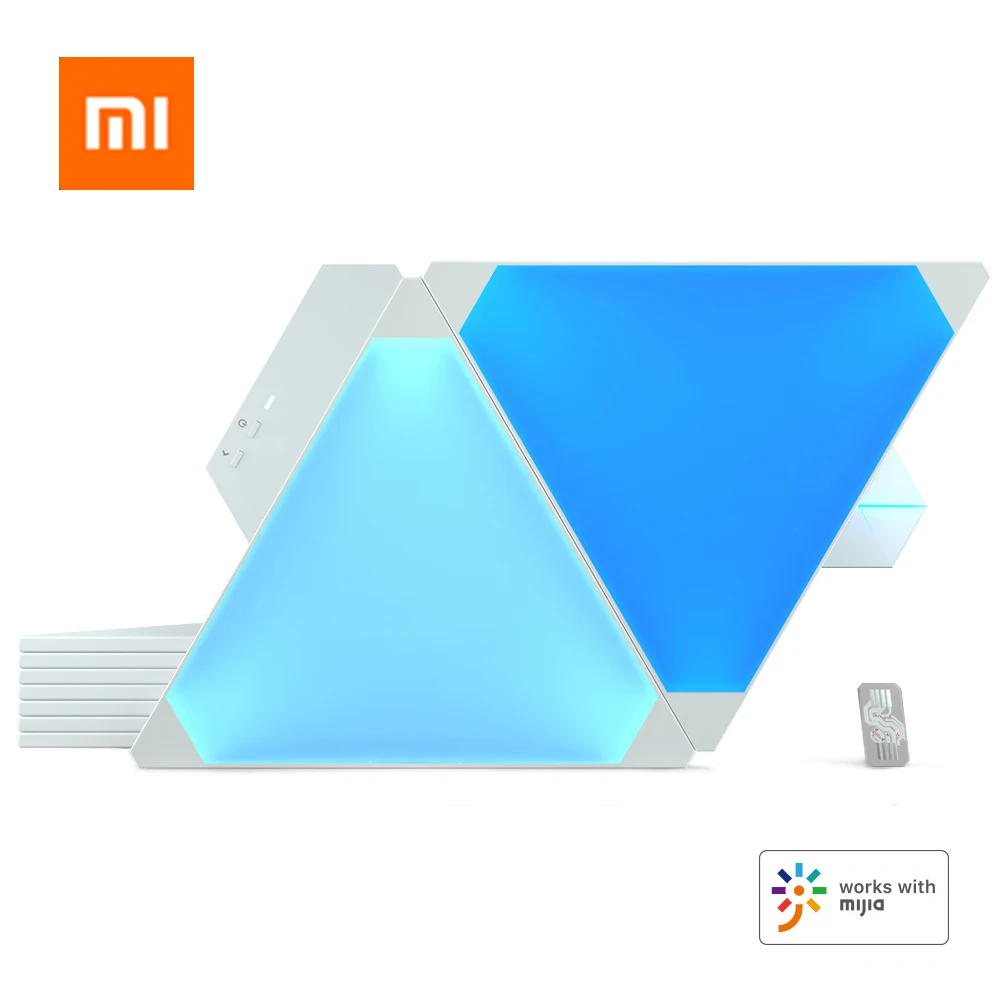 Xiaomi Nanoleaf полноцветный умный нечетный светильник для работы с Mijia Apple Homekit Google home настройка на заказ