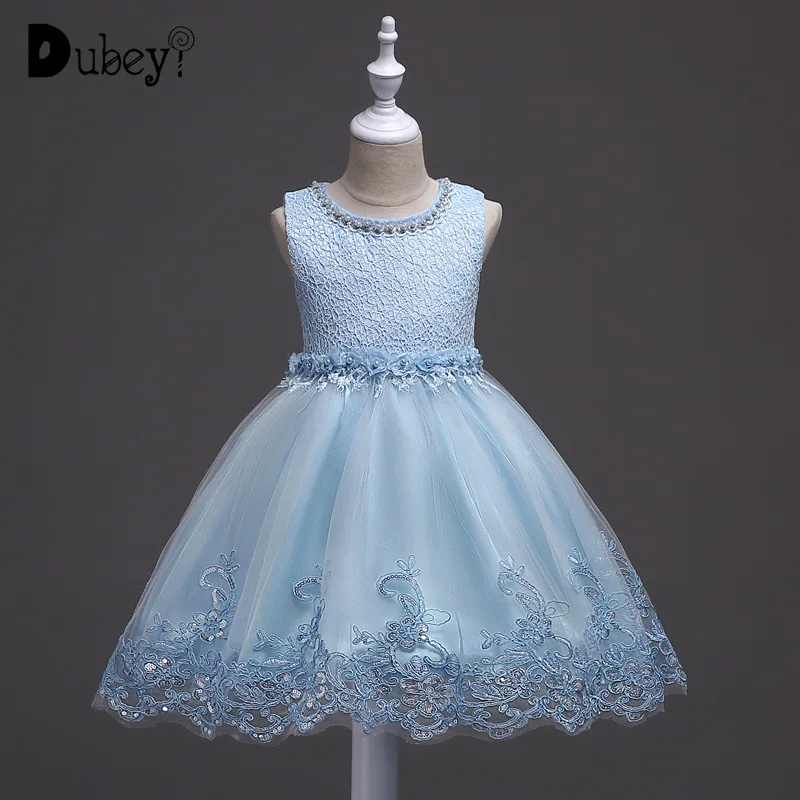 

Little Girl Tutu Princess Dress Elegant Flower Girl Party Dress with Beading Kids Frocks Clothes Evening Prom Wear