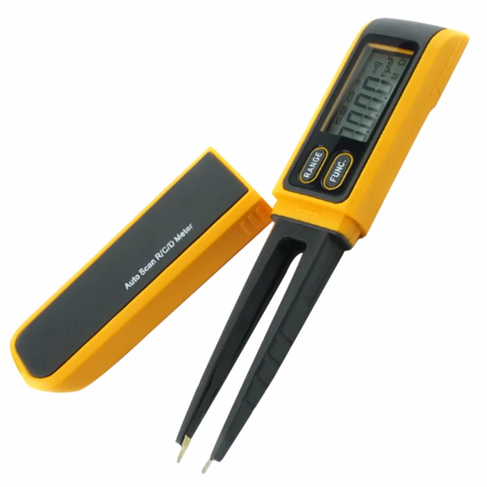 

Digital Manual and Auto-Scan Resistance RCD Capacitance Meter Tester Multimeter SMD 5999 Max Non-Magnetic Steel Tips