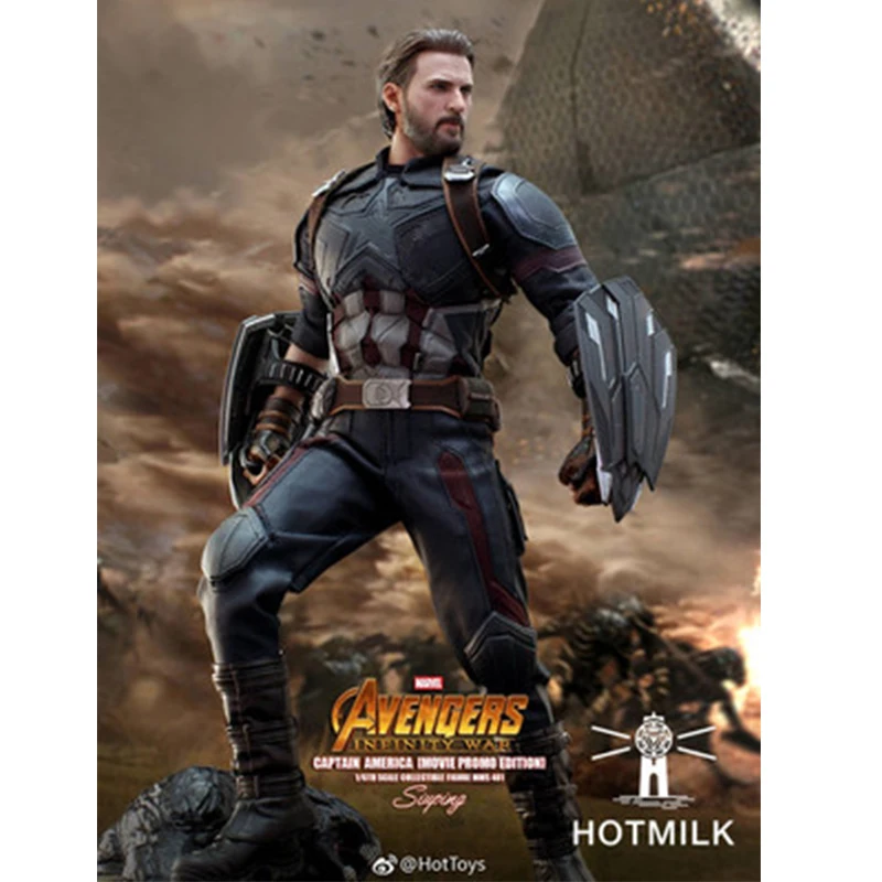 

Hot Original 1/6 Avengers 3 Infinite War Captain America Collectible Model Action Figure Toys New Box