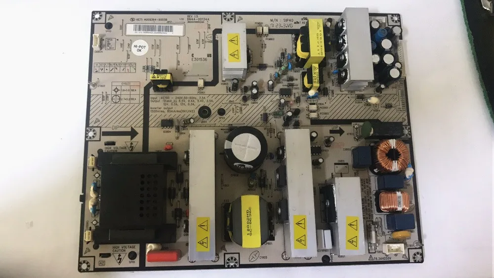 

Original LA40N71B Power Board BN44-00134C IP-230135A CS61-0267-07A Speaker Accessories