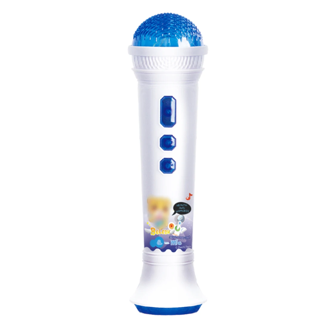 

Creative Handheld Microphone Small Children's Microphone Music Player with Two Entertainment Modes Educational Toys for Children