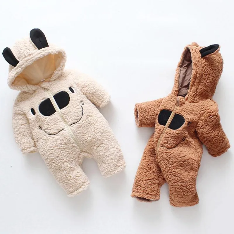 

Animal Hooded Baby Romper Cotton Newborn Baby Clothes Boys Girls Hooded Jumpsuit