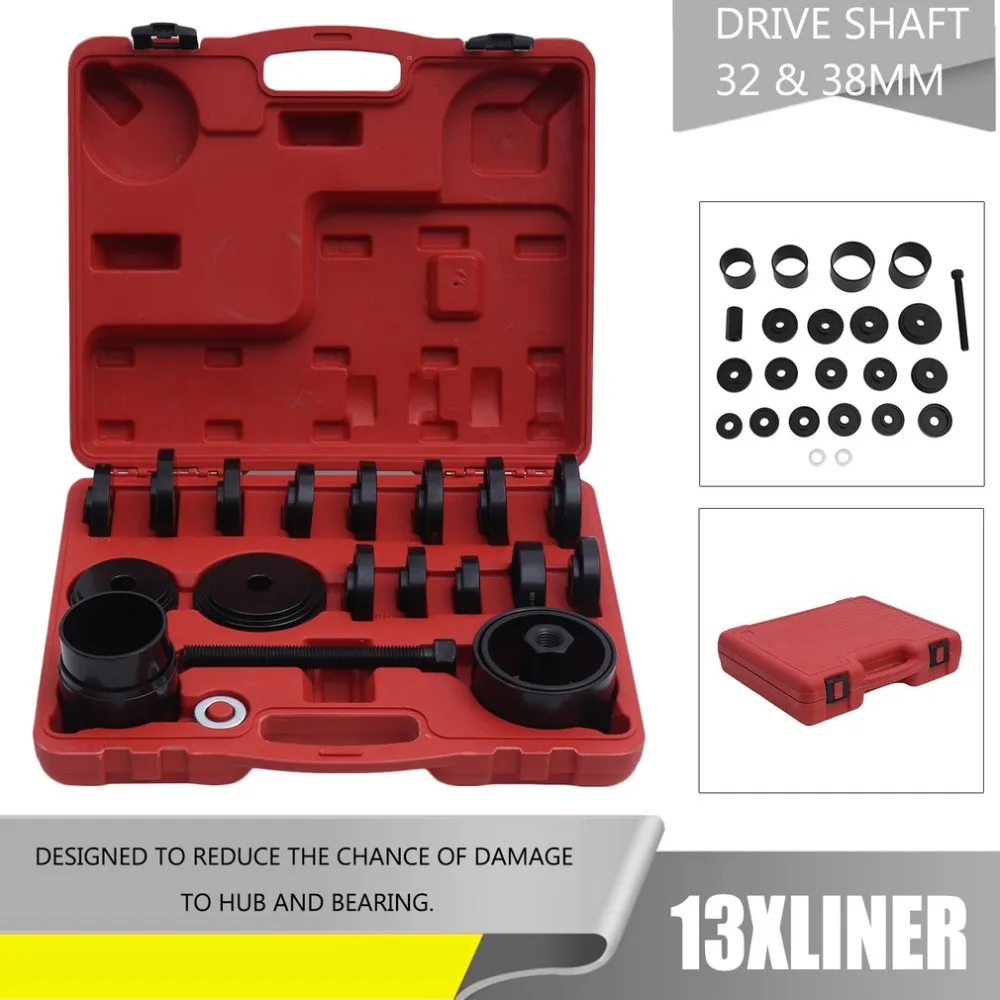 

Professional Heavy Duty Automotive Front Wheel Hub Drive Bearing Removal Installation Install Service Tool Kit Set