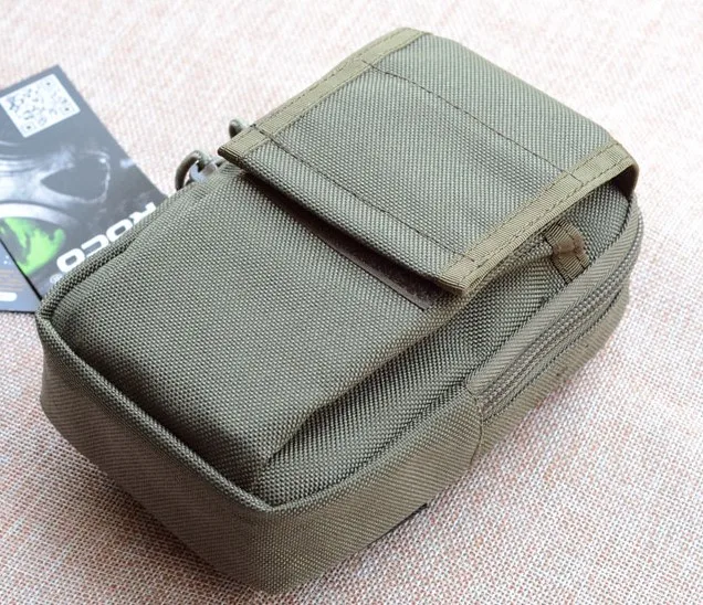 TTGTACTICAL тактический Molle EDC сумка утилита гаджет поясная сумка для 5," смартфона - Цвет: Army Green