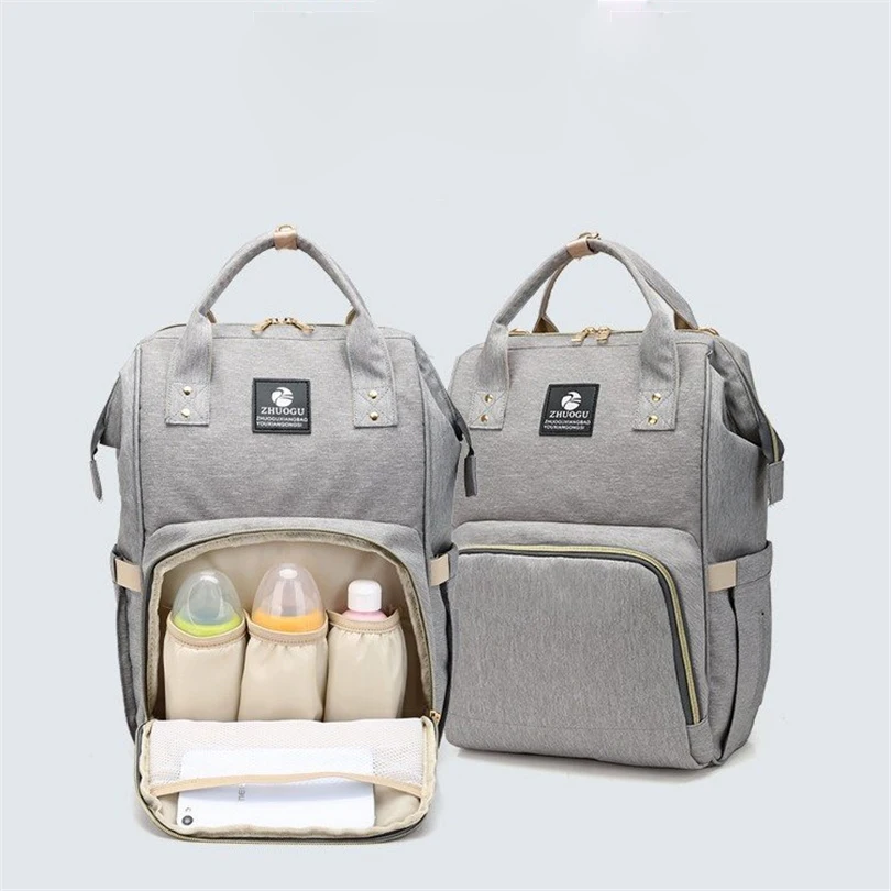

2018 New Fashion Hipster Mummy Bag Maternal And Child Package Multi-function Waterproof Diaper Bag Pregnant Women BackpackSZZ135