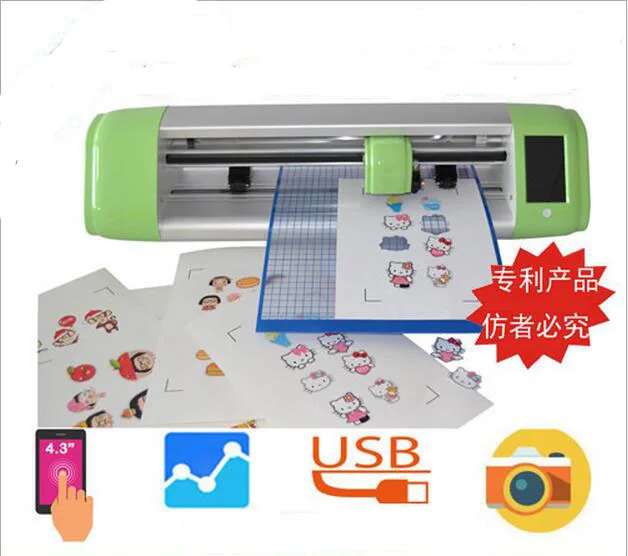 

Dech24S High quality camera art cut cheap heat transfer supplies Mini Roland A3 vinyl cutting cutter plotter with camera