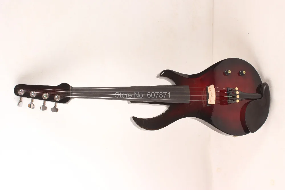 

Big Jack up New 4/4 Electric Violin black color add red