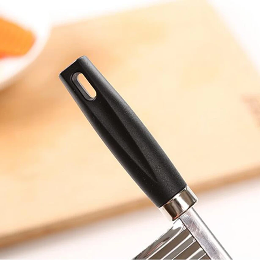 Нержавеющая сталь вырезать картофель фри чипсы волны овощей резка инструмент слайсер складной нож тесто фри кухня интимные аксессуары