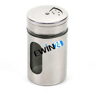 

1 X Stainless Steel All Purpose Cheese/Coarse Salt/Pepper Shaker Server