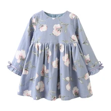 Girls Dress 2018 Autumn Cute Style Princess Dress Children Clothing Full-Sleeve pattern Design for 3 4 5 6 7 Years Girls Dress Girls Dress 2018 Autumn Cute Style Princess Dress Children Clothing Full-Sleeve pattern Design for 3 4 5 6 7 Years Girls Dress