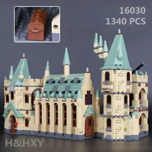 16030 1340Pcs Creative Movies Series The Hogwarts castle Set LEPIN Model Building Block Children Toy Gift 4842INGly