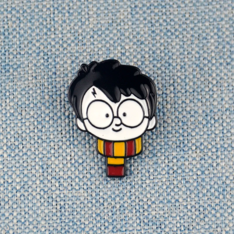 

Harry Enamel Pin Badge Magic World Lapel Pin Brooch Accessories