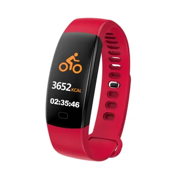

Smart Bracelet F64 Color Screen IP68 Waterproof Blood Pressure Heart Rate Monitor Wristband for Android IOS