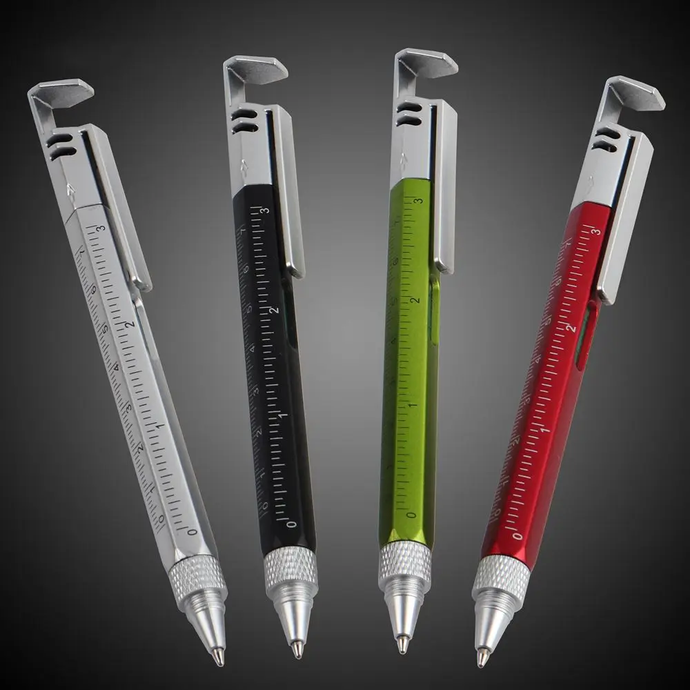 1 шт. Шариковая Ручка отвертка линейка Spirit Level с верхним и масштабным