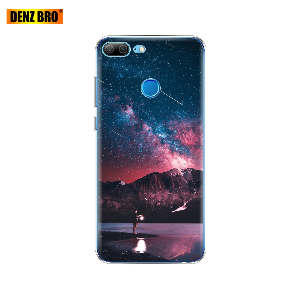 61843 Силиконовый чехол для huawei honor 10 V10 view для huawei honor 9 8 lite 7x 6c pro Бампер etui Coque для galaxy universe sky разноцветный - Цвет: 61843