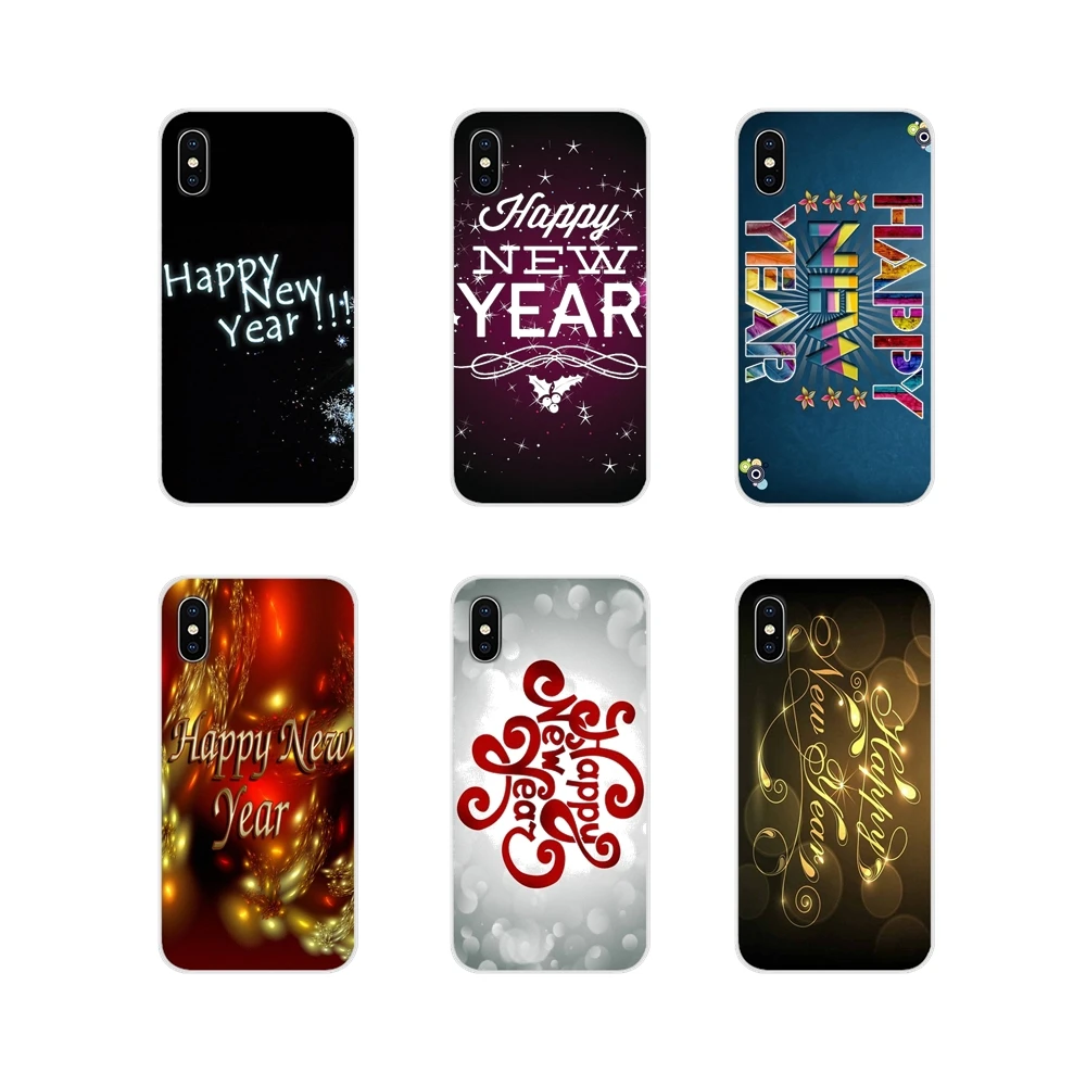 Accessories Phone Shell Covers For Oneplus 3T 5T 6T Nokia 2 3 5 6 8 9 230 3310 2.1 3.1 5.1 7 Plus 2017 2018 Happy New Year | Мобильные