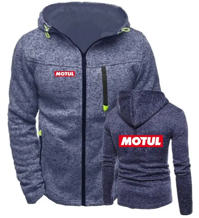 2019 Зима Новая мода MOTUL моторное масло логотип Толстовка для мужчин кардиган на