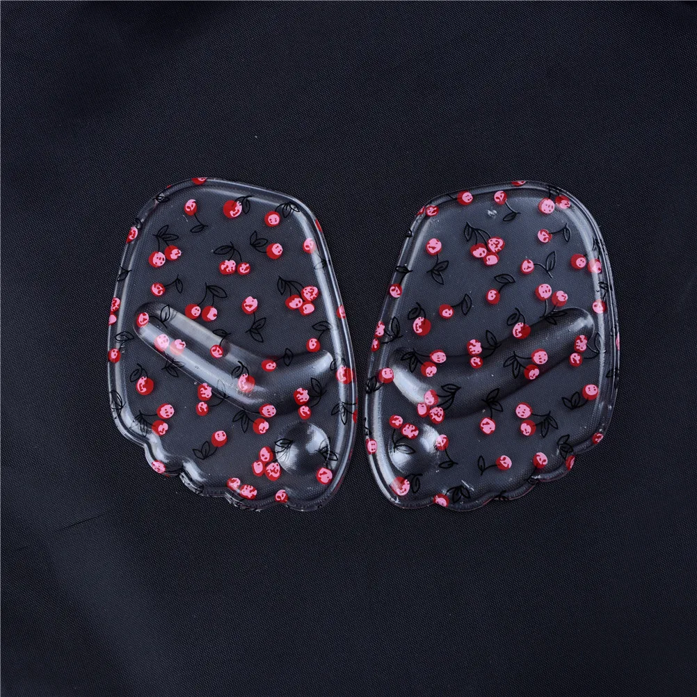 

1 Pair inserts massager anti-slip for high heels woman shoes sandals gel silicone forefoot pad pads insoles