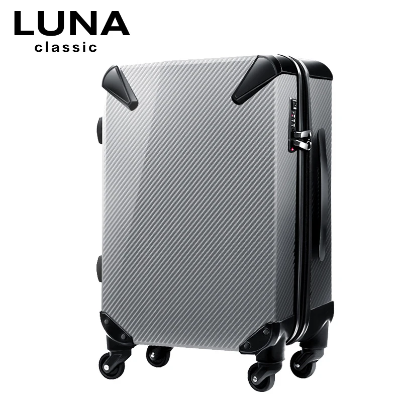 Luna for classic travel bag soft box universal wheels trolley luggage