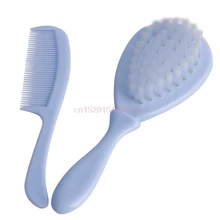 Baby Hair Brush Infant Comb Grooming Shower Design Pack Kit New 2Pcs Safety Soft #h055#