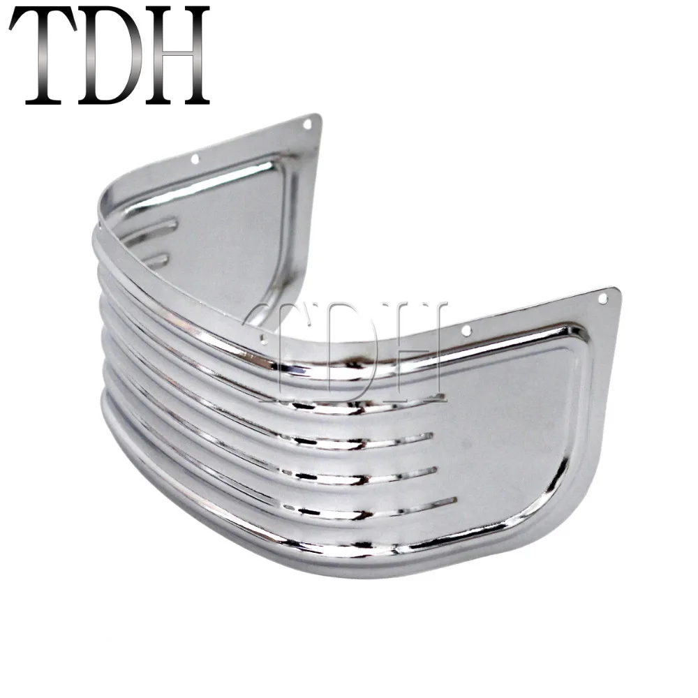 Chrome Motorcycle Front Fender Skirt For Harley Touring and Tri Glide